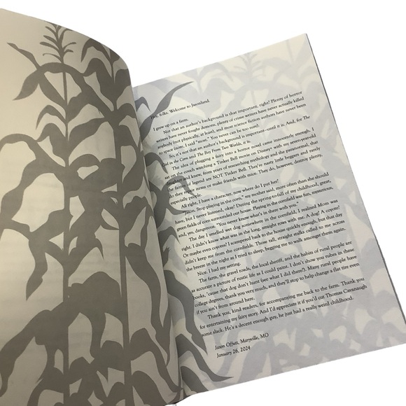Jason Offutt The Girl In The Corn Duology Hardcover Signed Sprayed Edges New - Picture 11 of 13